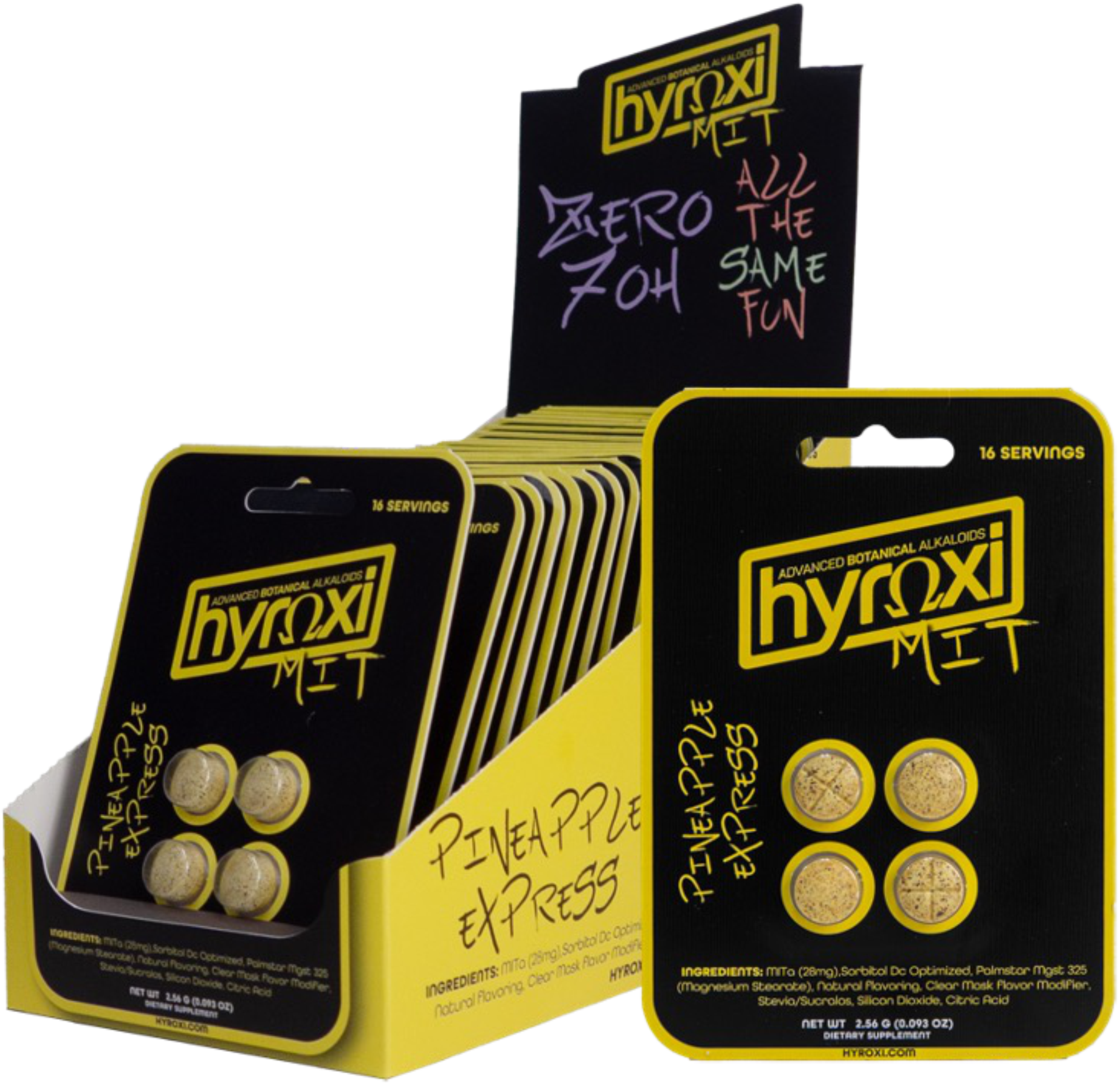 Hyroxi MIT-A Tablets — Pineapple Express